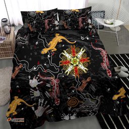 Lizard Aboriginal Australia Bedding Set DT02