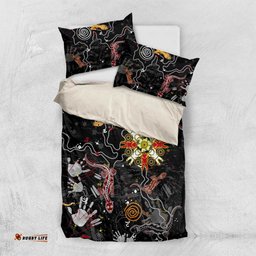 Lizard Aboriginal Australia Bedding Set DT02