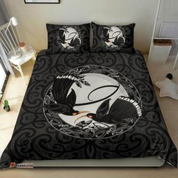 New Zealand Huia Bird, Maori Bedding Set