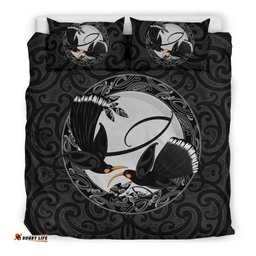New Zealand Huia Bird, Maori Bedding Set