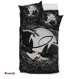 New Zealand Huia Bird, Maori Bedding Set