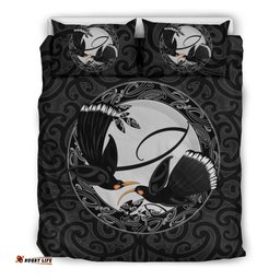 New Zealand Huia Bird, Maori Bedding Set