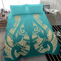 New Zealand Maori Hei Matau Tattoo Bedding Set