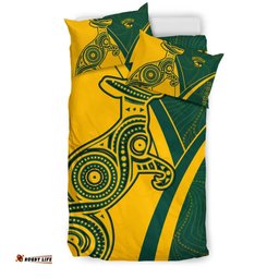 Australia Bedding Set - Australian Kangaroo & Aboriginal Patterns RLT13