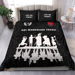 Lest We Forget New Zealand Warriors Anzac Bedding Set