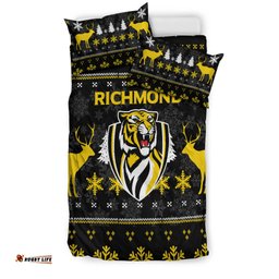Richmond Football Club Bedding Set - Christmas Ugly Style -