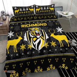 Richmond Football Club Bedding Set - Christmas Ugly Style -