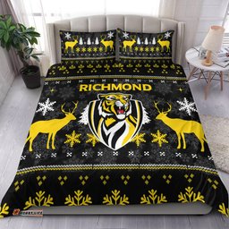 Richmond Football Club Bedding Set - Christmas Ugly Style -