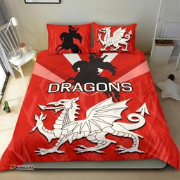 St. George Illawarra Dragons Bedding Set 06