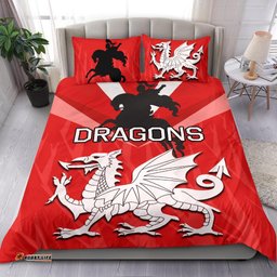 St. George Illawarra Dragons Bedding Set 06