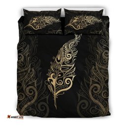 Light Silver Fern New Zealand Bedding Set Golden