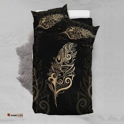 Light Silver Fern New Zealand Bedding Set Golden