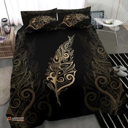 Light Silver Fern New Zealand Bedding Set Golden