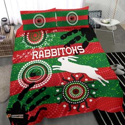 South Sydney Rabbitohs Indigenous Bedding Set Country Style No.1