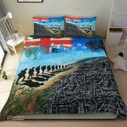VibeHoodie Bedding Set - New Zealand Anzac Day Lest We Forget Bedding Set