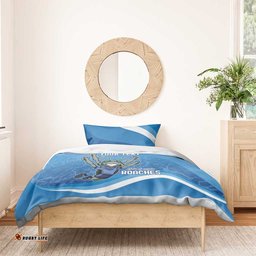 Custom NSW Cockroaches Blues Bedding Set New South Wales Origin No2