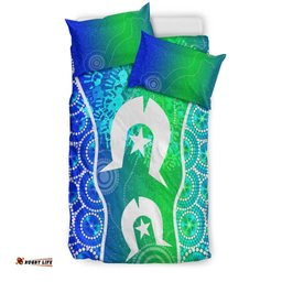 Aboriginal Torres Strait Islands Bedding Set Flag Vibes