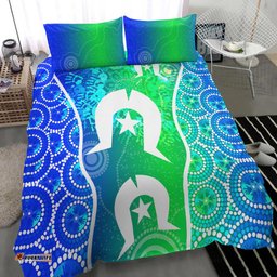 Aboriginal Torres Strait Islands Bedding Set Flag Vibes