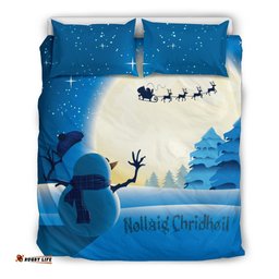 Scotland Bedding Set Scottish Snowman