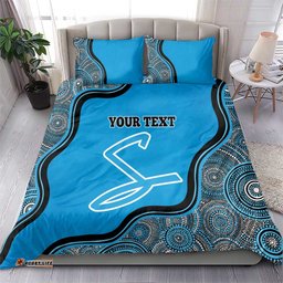 Custom Adelaide Strikers Bedding Set Indigenous Art Grunge Style