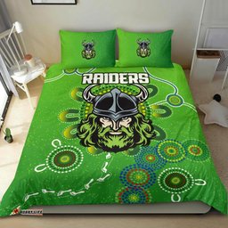 Naidoc Raiders Bedding Set Canberra Indigenous Style