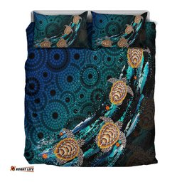 Turtle Bedding Set Aboriginal No.4