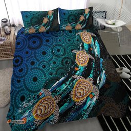 Turtle Bedding Set Aboriginal No.4