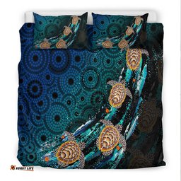 Turtle Bedding Set Aboriginal No.4