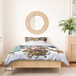 Kangaroo Australia Christmas Bedding Set Xmas Pattern