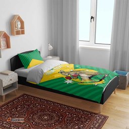 Personalised Australia Boxing Kangaroo Bedding Set Aussie Pride National Color