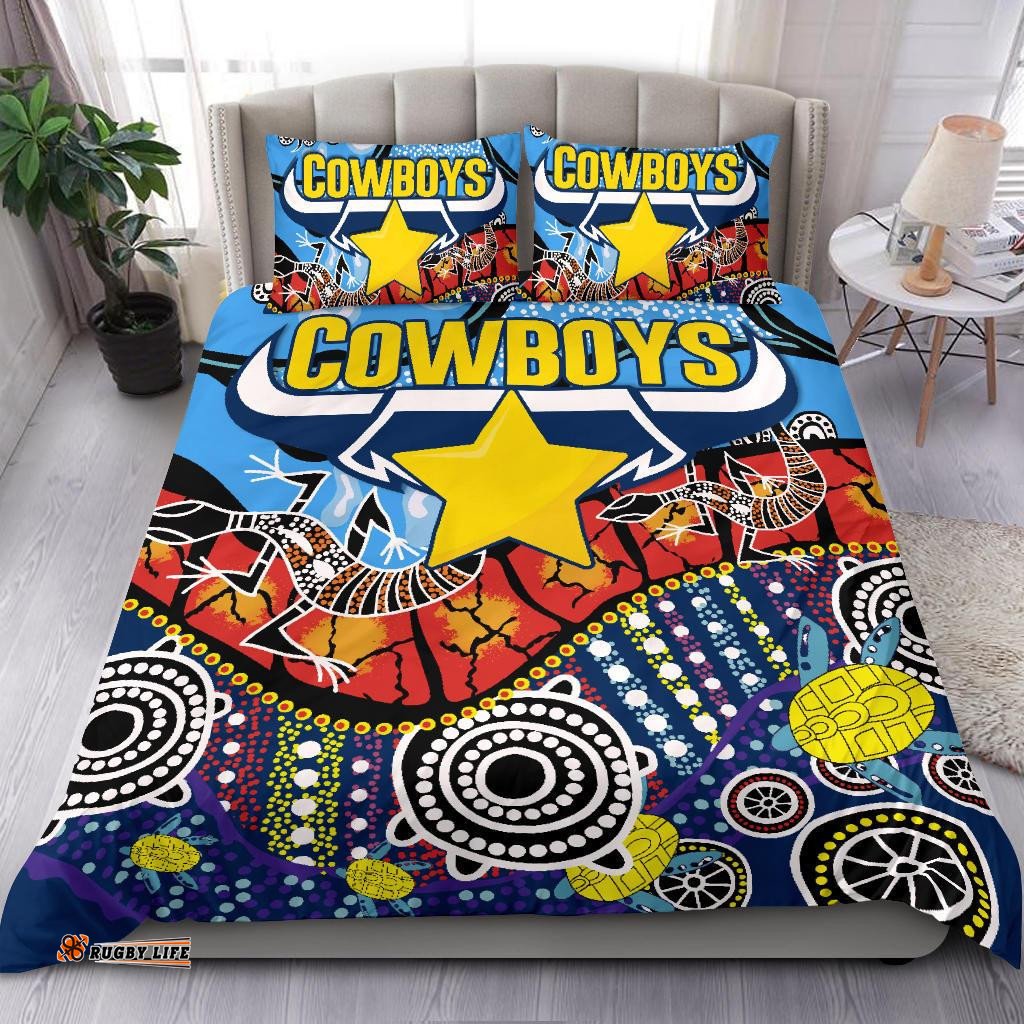 Cowboys Indigenous Bedding Set