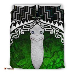 New Zealand Maori Taiaha Mauri Poutama Bedding Set