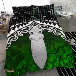 New Zealand Maori Taiaha Mauri Poutama Bedding Set