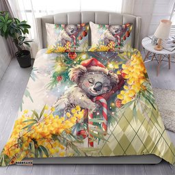 Have A Koala ty Christmas in July Bedding Set