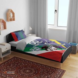 Custom Dragons Cowboys Combine Storm Warriors Bedding Set Sport Style Version 02