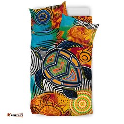 Aboriginal Bedding Set - Turtle Indigenous Art