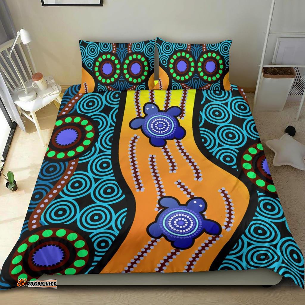 Bedding Set - Aboriginal Turtle