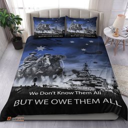 VibeHoodie Bedding Set - Anzac Day Australia Light Horse Bedding Set