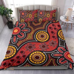 Aboriginal Bedding Set - Indigenous Patterns Ver11