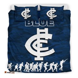 Carlton Blues Bedding Set ANZAC Day Army Patterns