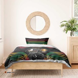 Custom Panthers Champion Grand Final 2024 Bedding Set With Polynesian Style