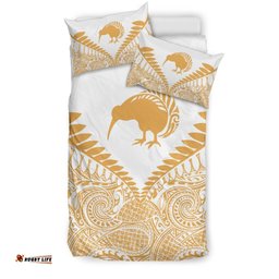 New Zealand Koru Bedding Set, Kiwi Bird Duvet Cover And Pillow Case 07