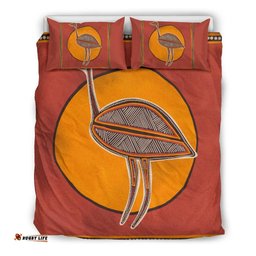 Aboriginal Bedding Set - Indigenous Emu