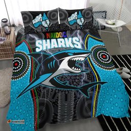 Cronulla-Sutherland Sharks Bedding Set NAIDOC Week Special Style