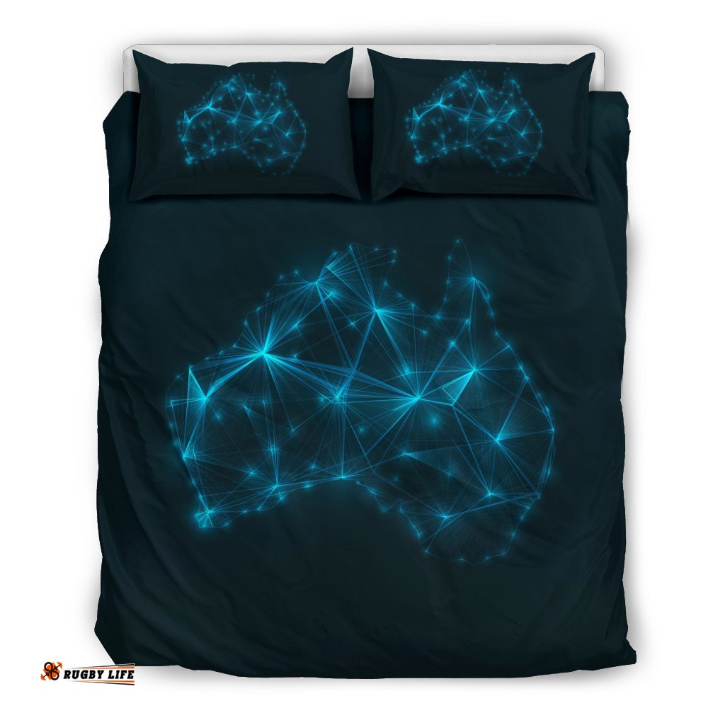 Bedding Sets Australia Map Bed Glowing Mysterial Sets