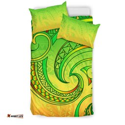 New Zealand Maori Mangopare Bedding Set Polynesian Rasta