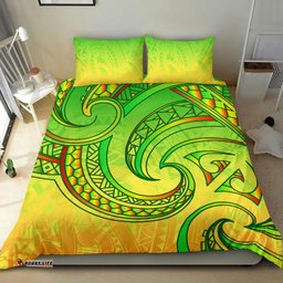 New Zealand Maori Mangopare Bedding Set Polynesian Rasta