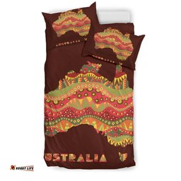 Aboriginal Bedding Sets, Australia Map Patterns