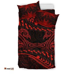New Zealand Bedding Set Manaia Maori Silver Fern Duvet Cover 03