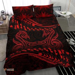 New Zealand Bedding Set Manaia Maori Silver Fern Duvet Cover 03
